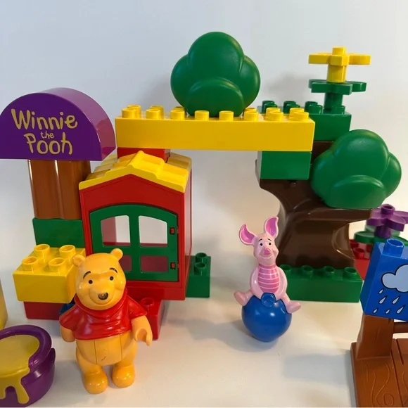 VTG LEGO 2987 - Duplo: Winnie The Pooh - The Hundred Acre Wood - 1999 - NO BOX‎